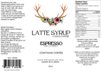 Espresso Latte syrup