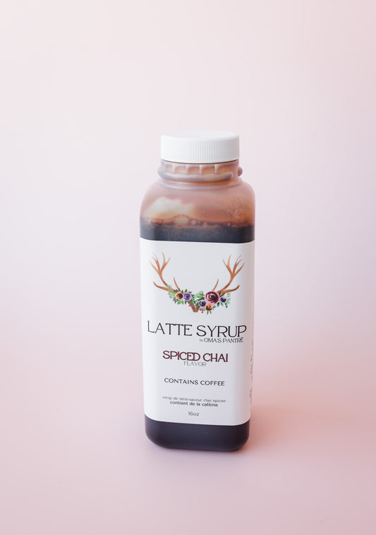 Spiced Chai Latte Syrup