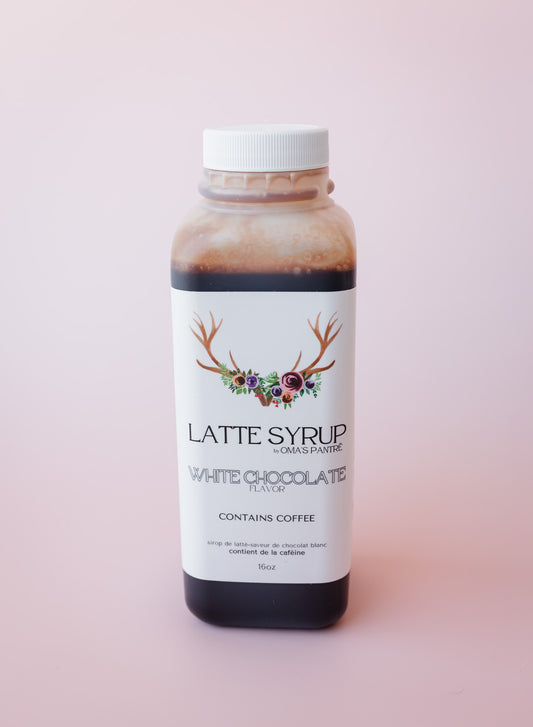 White Chocolate Latte Syrup