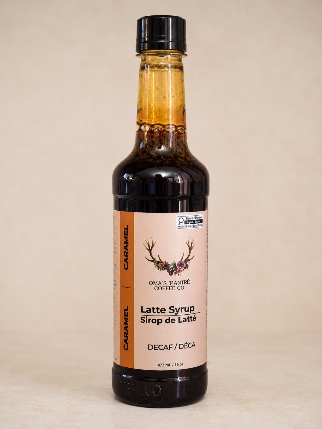 Decaf Latte Syrup Collection