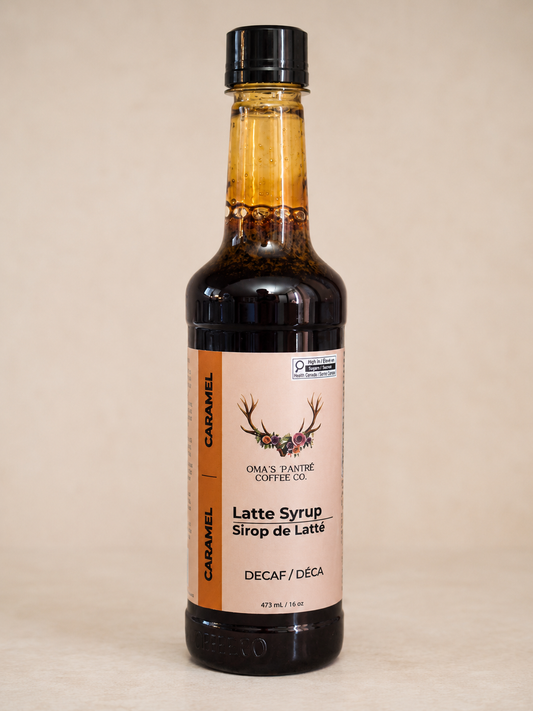 Decaf Latte Syrup Collection