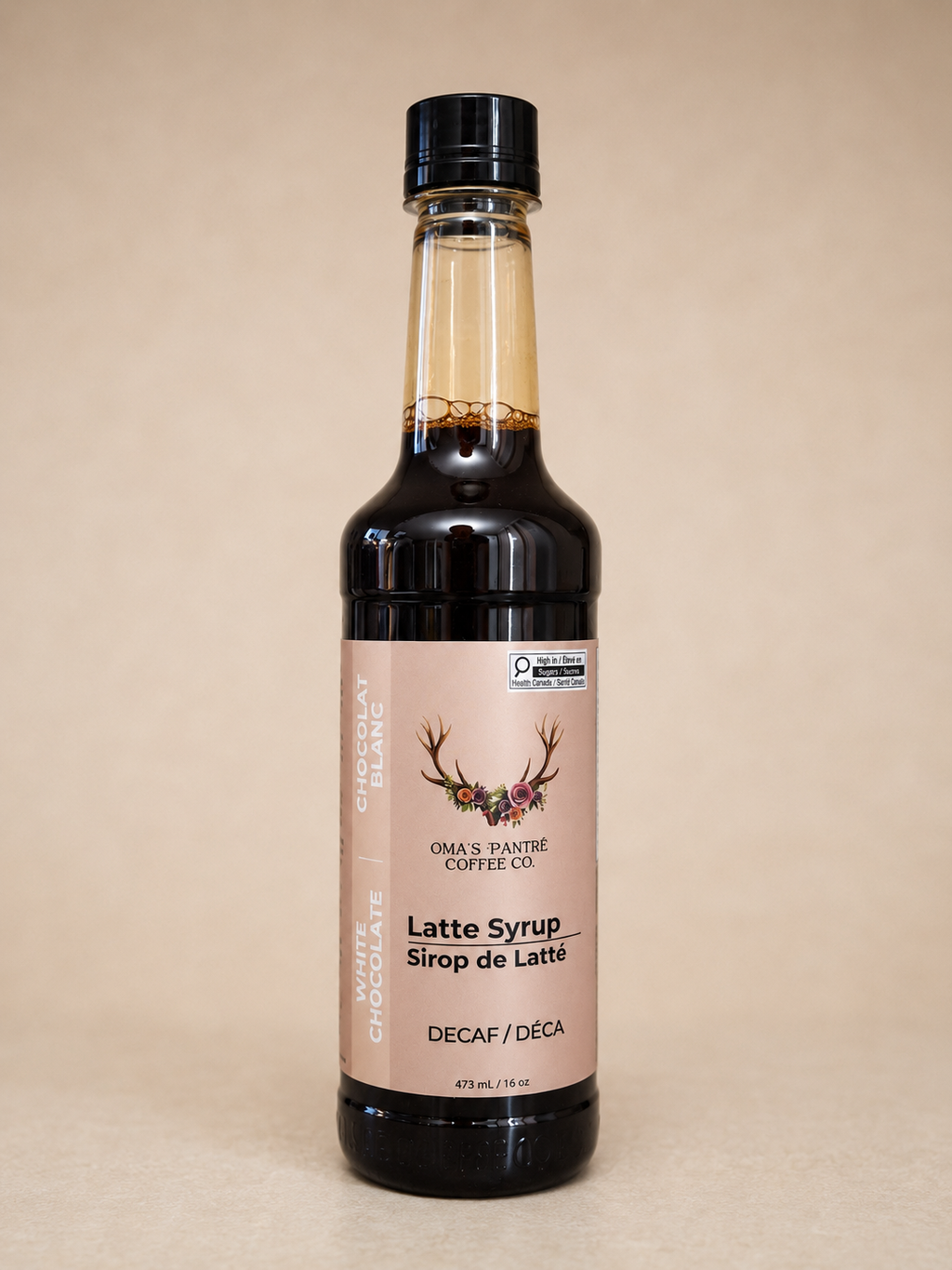 Decaf Latte Syrup Collection