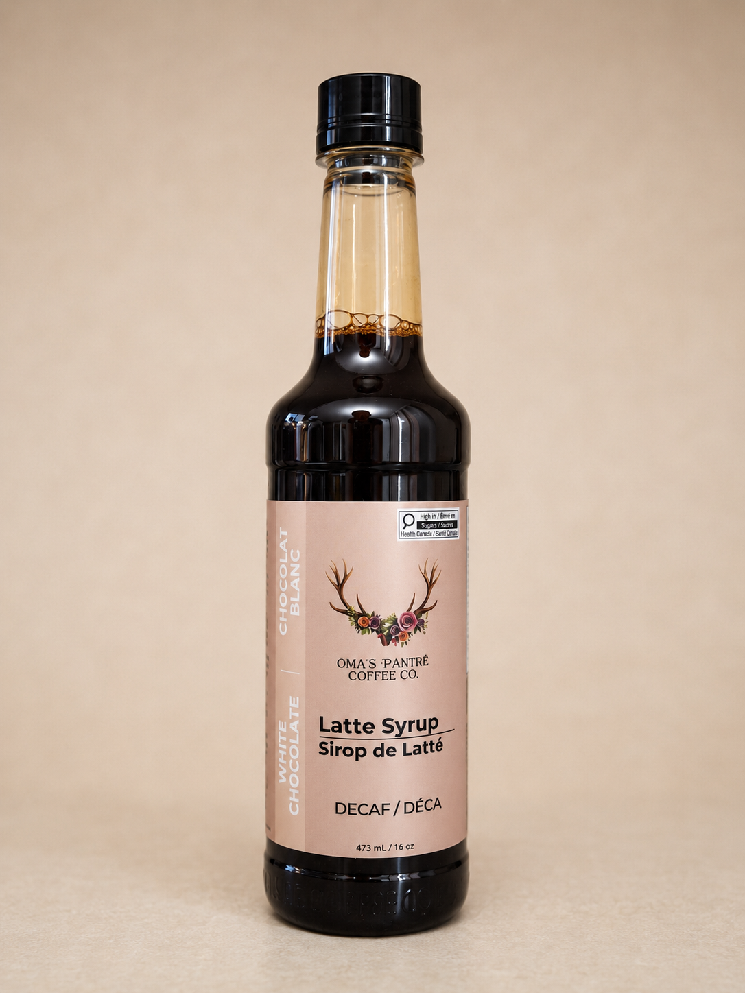 Decaf Latte Syrup Collection