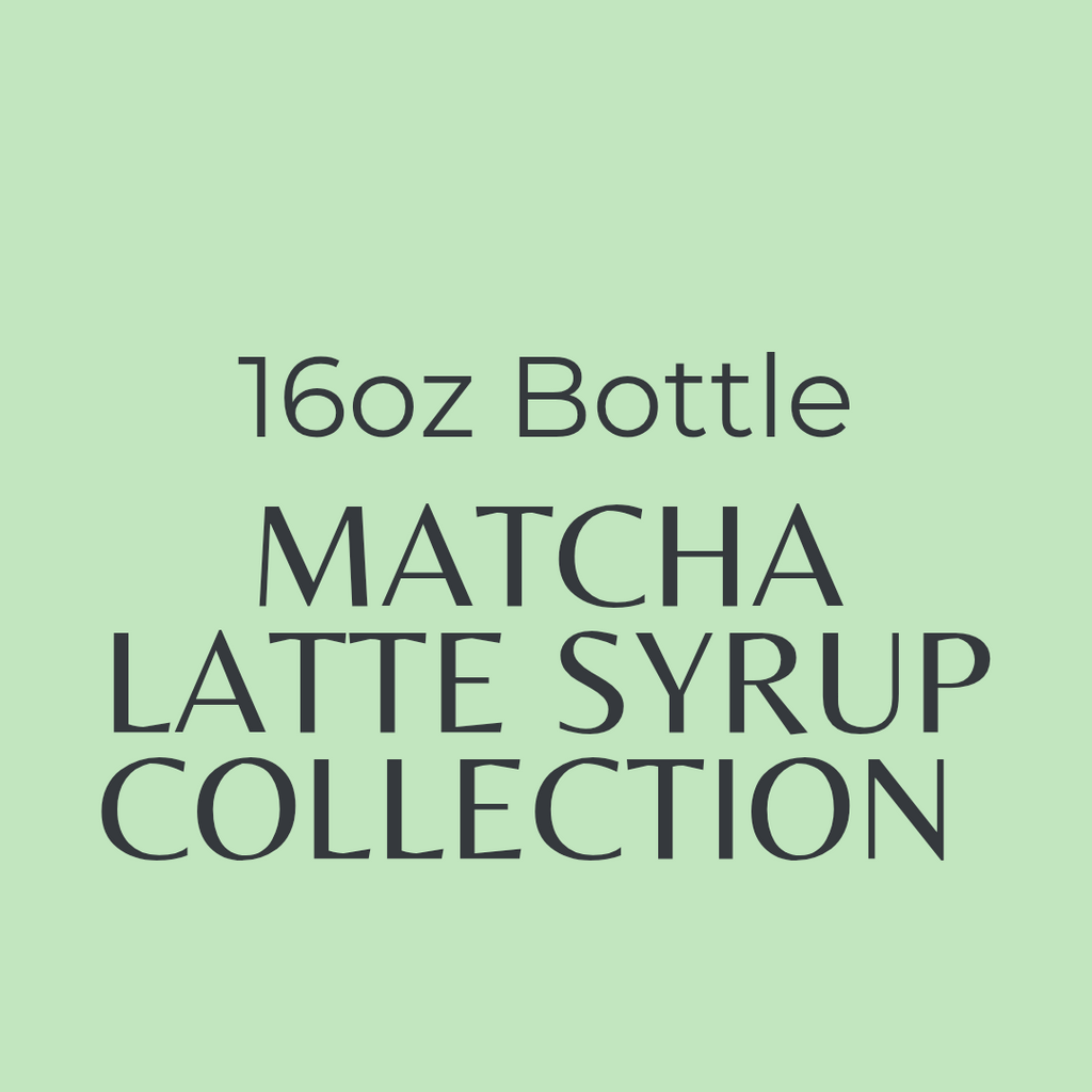 Matcha Latte Syrup Collection