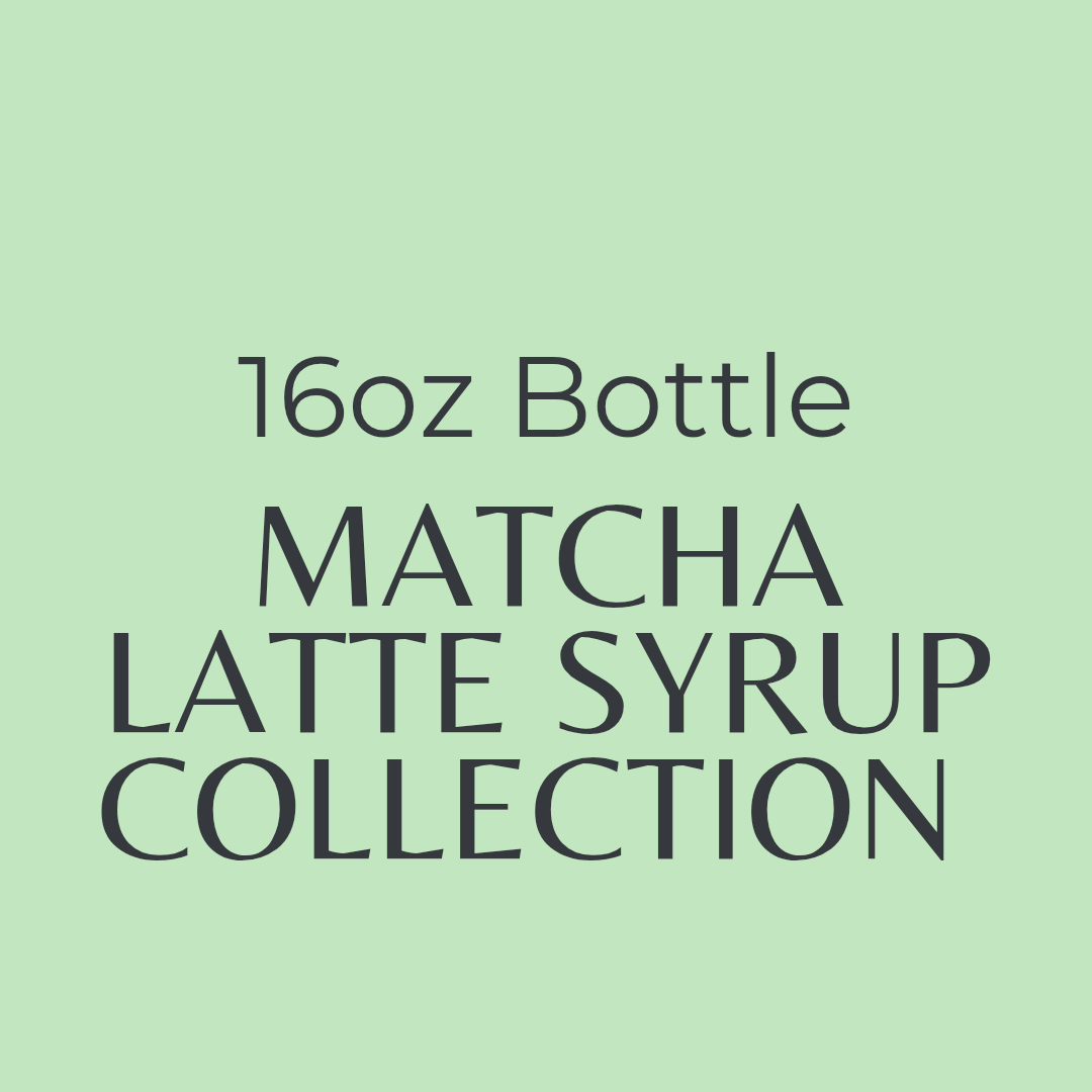 Matcha Latte Syrup Collection