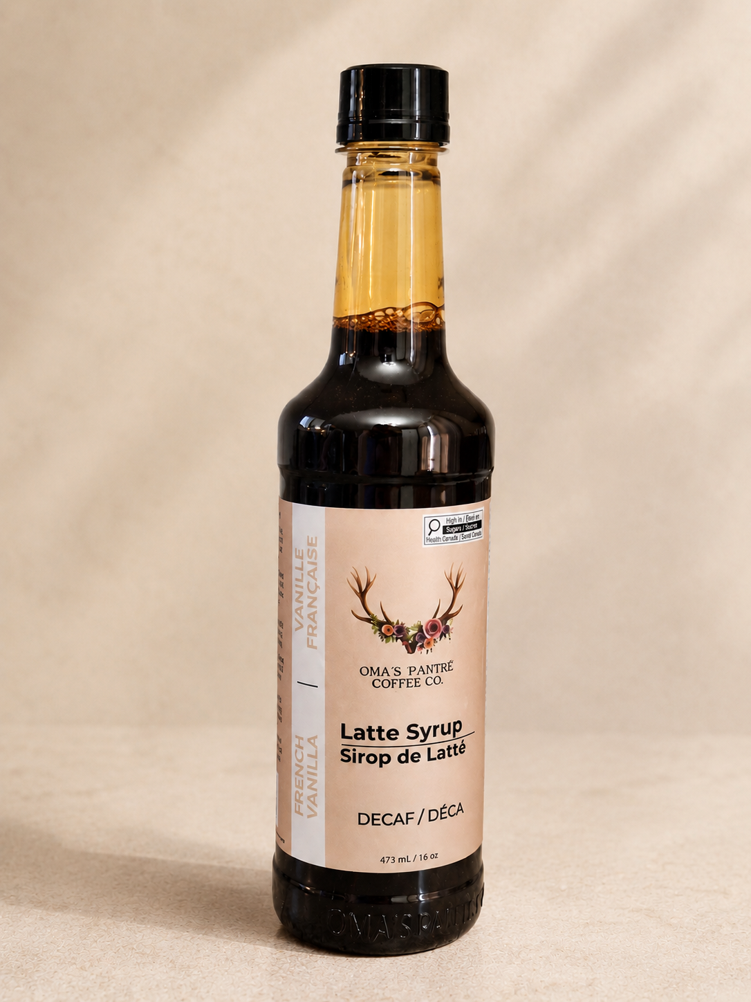 Decaf Latte Syrup Collection