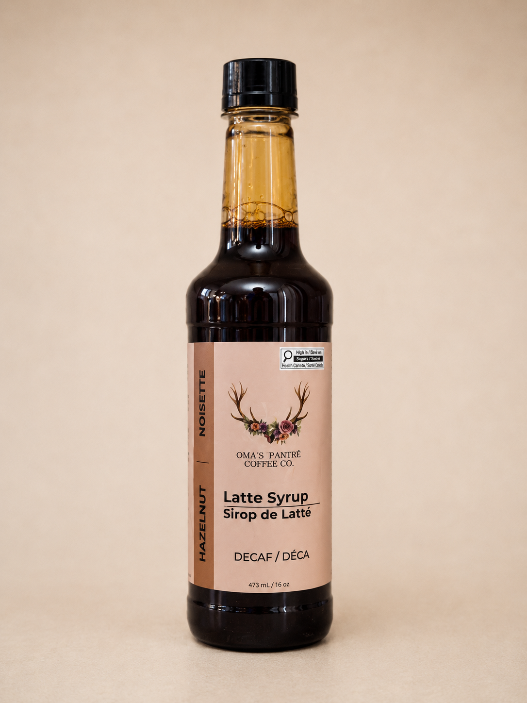 Decaf Latte Syrup Collection